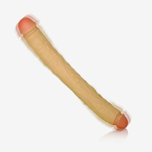 OVIYA Dual-Ended Realistic Dildo Vibrator for Solo or Couples Play DLV01 - Image 1