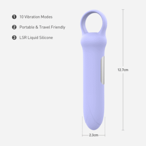 OVIYA Mini Bullet Wand Vibrator for Clitoral & Body Massage WDV02 - Image 4