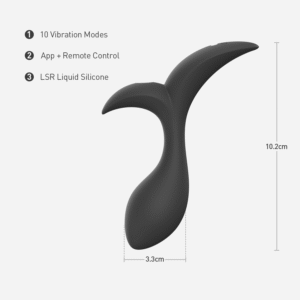 OVIYA Sleek Prostate & Anal Vibrator for Men and Women ANV02 - Image 5